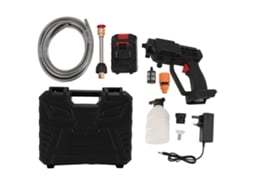 Lavadora de Pressão Sem Fio 30bar Portátil para Carro com Mangueira 5m Bateria Uk Plug 110 240v