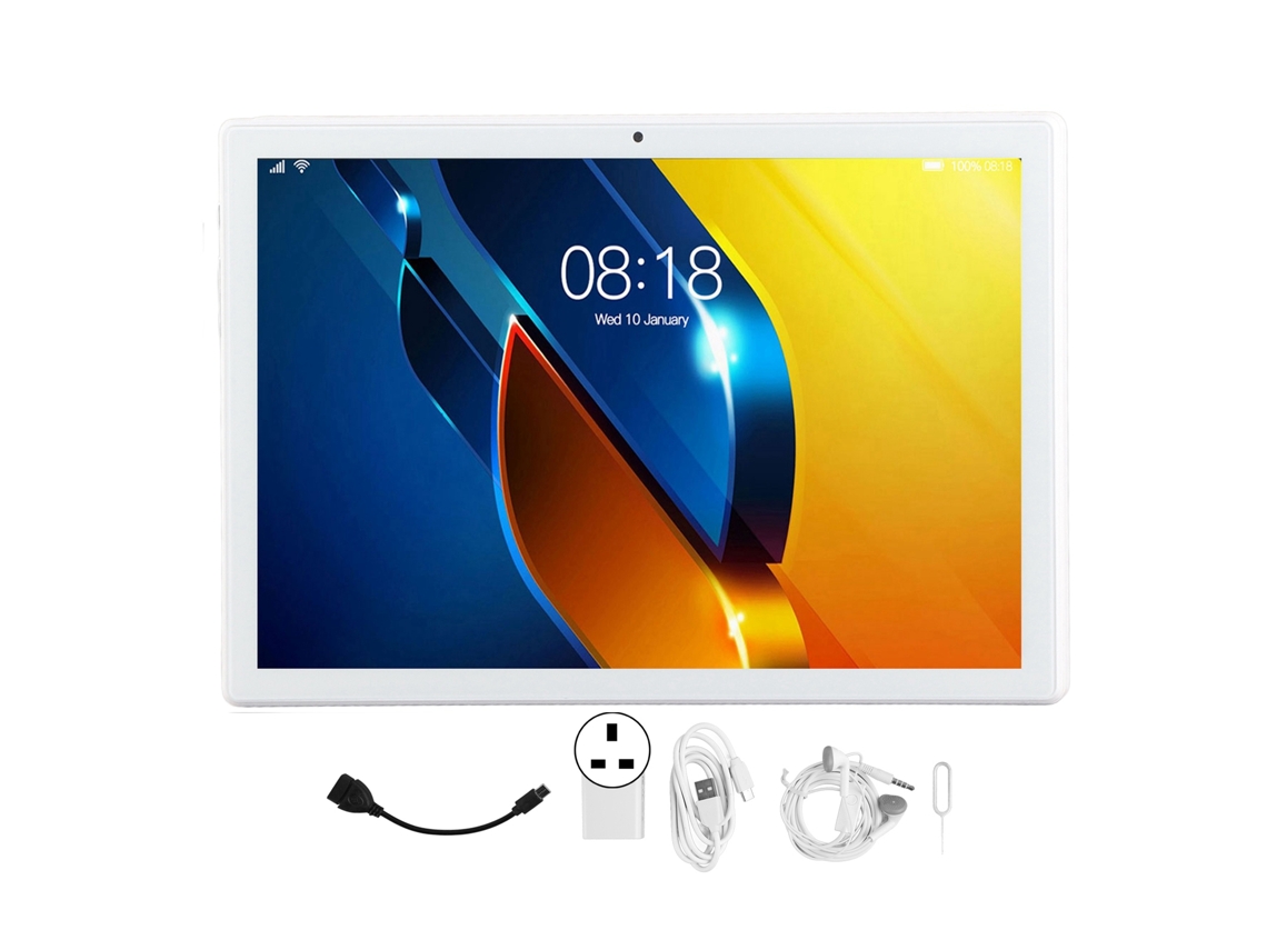 Tablet (chamada Wifi 5g) Tela De 10 Polegadas Android 11 6gb+128gb Câmera Frontal