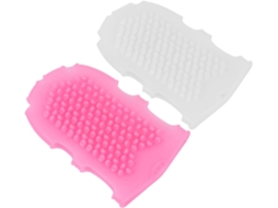 Conjunto De 2 Escovas Corporais Ergonômicas Silicone Fomiyes, Esfoliantes Corporais Seguros Para Massagem, Spa E Banho