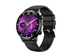 VEANXIN Smartwatch Tela de 1 1 Polegadas Hk39 Fitness Tracker-Preto