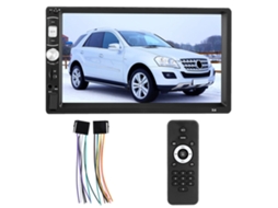 Rádio Mali de carro com tela touch de 7 polegadas, 2DIN, MP5, Bluetooth, áudio automotivo, media player