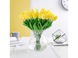 Tulipas Artificiais 10 Peças Toque Real Tulipas Falsas Arranjo De Flores De Pu Buquês Para Decoração De Festa Em Casa Ehstmind