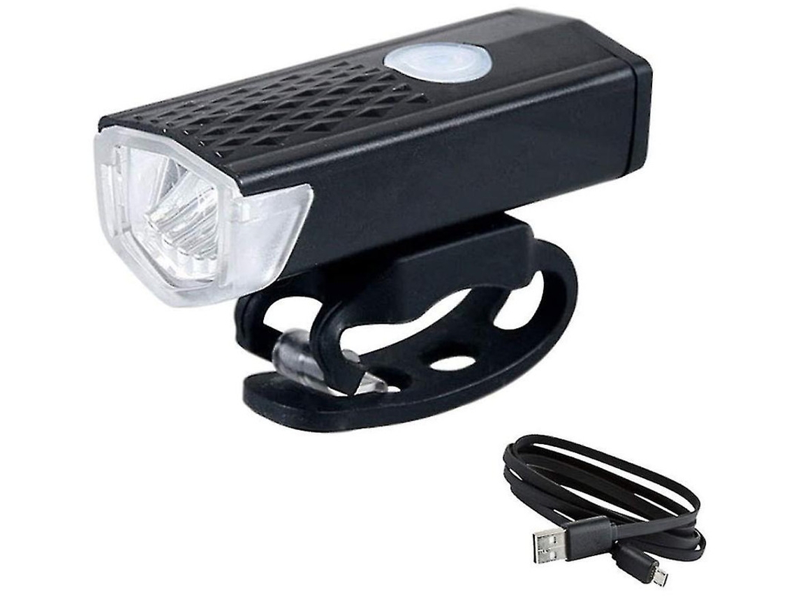 Farol Bicicleta 300lumens 3modos Ipx8 Preto Yizhood