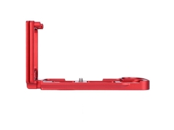 Eif Placa de Liberação Rápida Placa de Liberação Rápida para Suporte L Vertical para Câmera Óptica Fotográfica Vermelho Vermelho HURRISE
