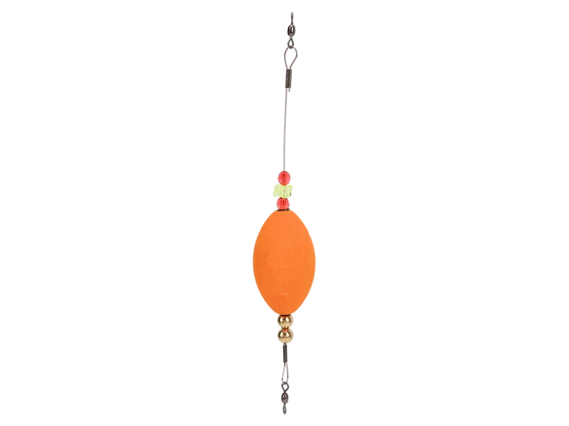 Flutuador de Espuma para Pescaria de Peixe Vermelho Laranja