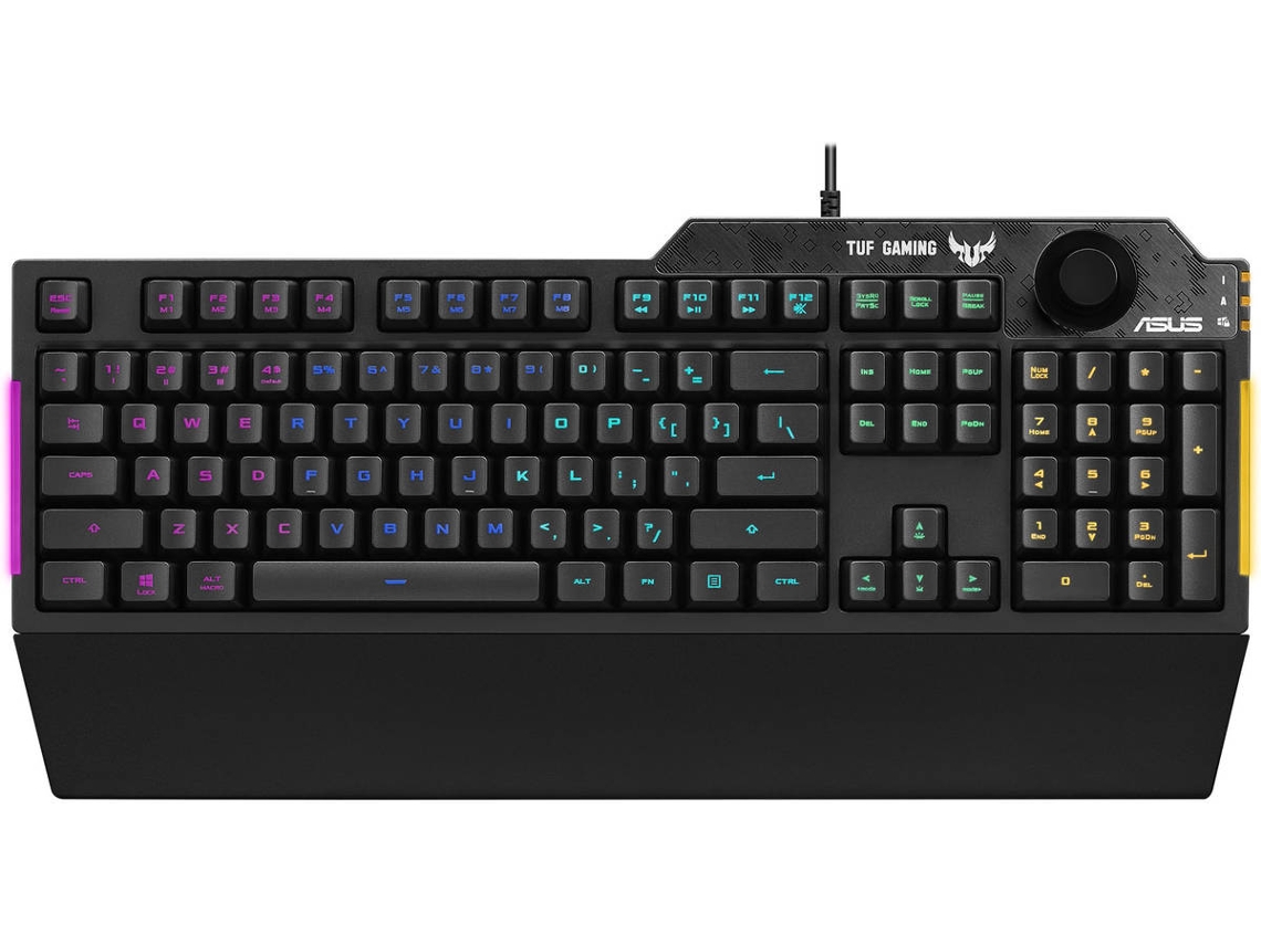 Teclado Gaming ASUS Tuf K1 (RGB - Inglês US - Preto)