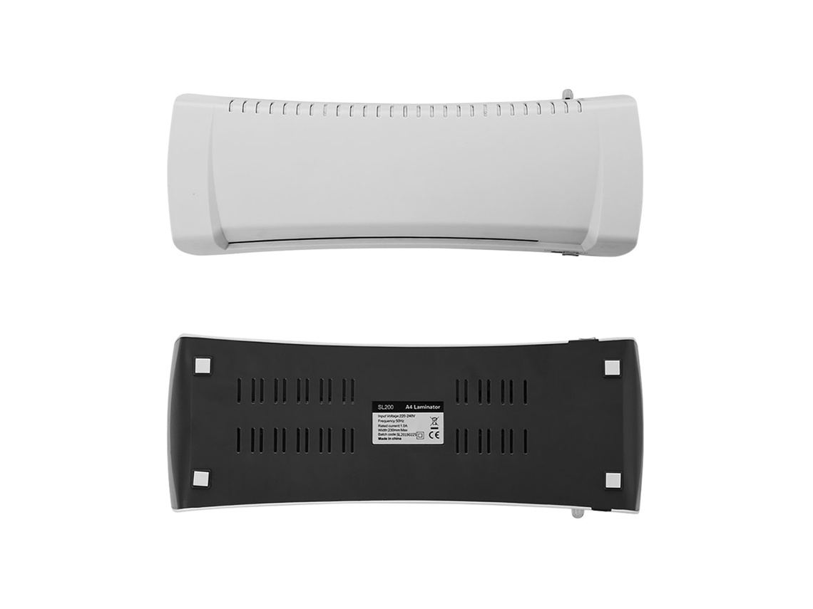 Laminador Osmile SL200, para quente e frio, A4, com 2 roletes, para escola, escritório, casa, suprimentos eletrônicos | S/MARCA