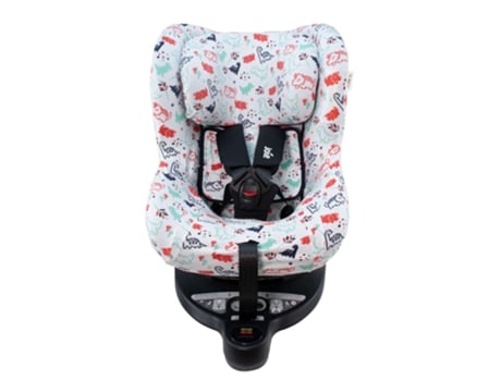 Capa de Assento de Carro Compatível com Joie I-Spin 360 e Joie I-Spin Safe JYOKO Dino Party