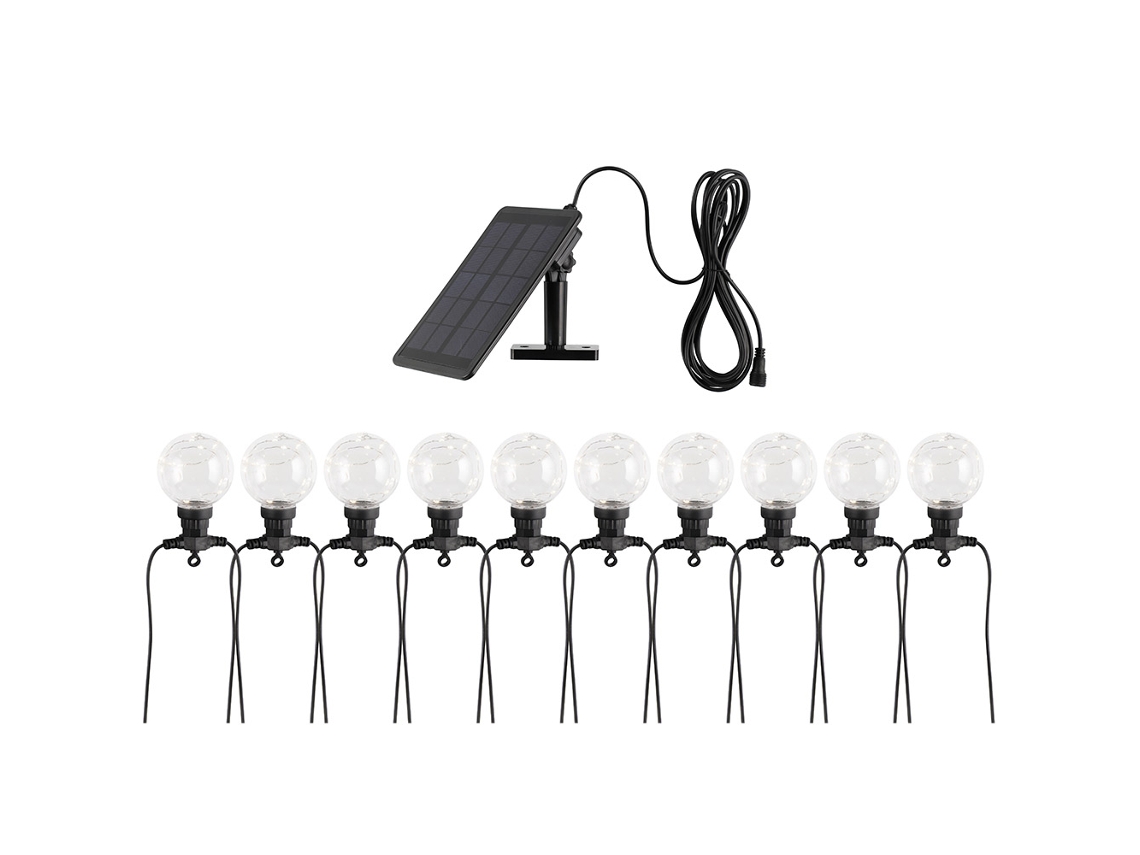 Cordão De Luzes Led, Usb, Energia Solar, Para Decoração De Casa, Festas, Jardim E Eventos, Formato Prático