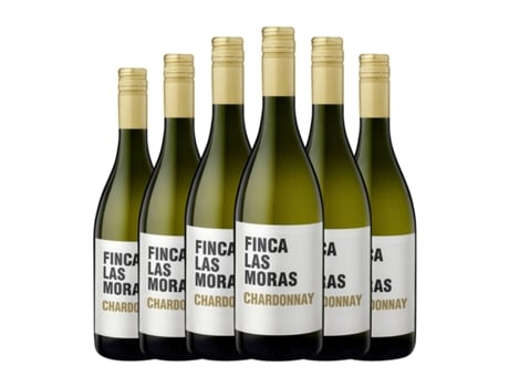 Vinho branco FINCA LAS MORAS Chardonnay San Juan (0.75 L - 6 Unidades)