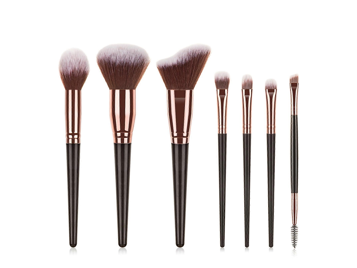Conjunto De Pincéis De Maquiagem Para Viagem 7/10/15/20 Peças, Pincéis Cosméticos Faciais Completos, Pincéis De Sombra E Pó Para Mulheres Everley891