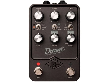 Pedal De Efeitos Universal Audio Gpm Drm Reverberação Vibrato Modelagens Vintage