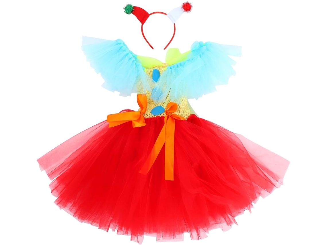 Fantasia De Palhaço Para Meninas, Vestido De Tutu, Tiara Para Apresentações, Para Meninos E Meninas, Teatro.