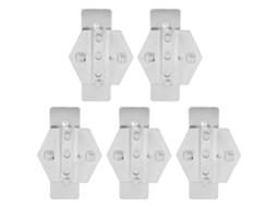 5pcs Suporte De Parede Para Ferramentas Caixa De Armazenamento Gancho Montagem Parede Porta Ferramentas
