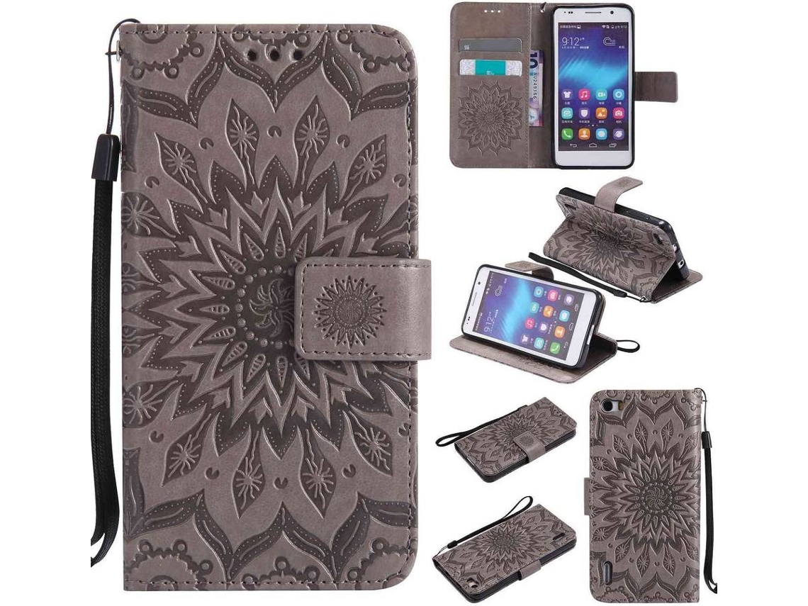 Capa Honor 6 5 HONGWE. Cinzento