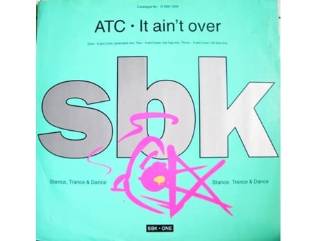 Vinil It Aint Over Sbk One