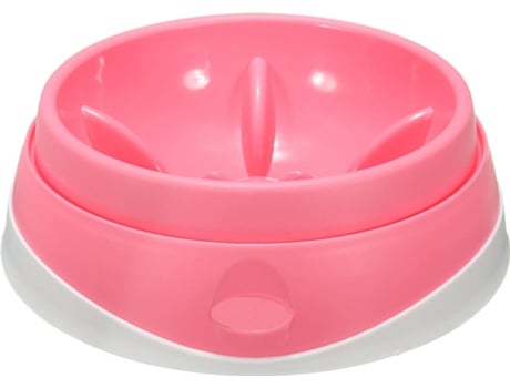 Comedouro Anti-voracidade para Gatos DUDUPET Portátil (400ml - PC Plastico)
