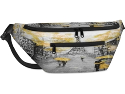 Bolsa Transversal Romântica com Torre Eiffel 38 X 25 9 X 19 Cm