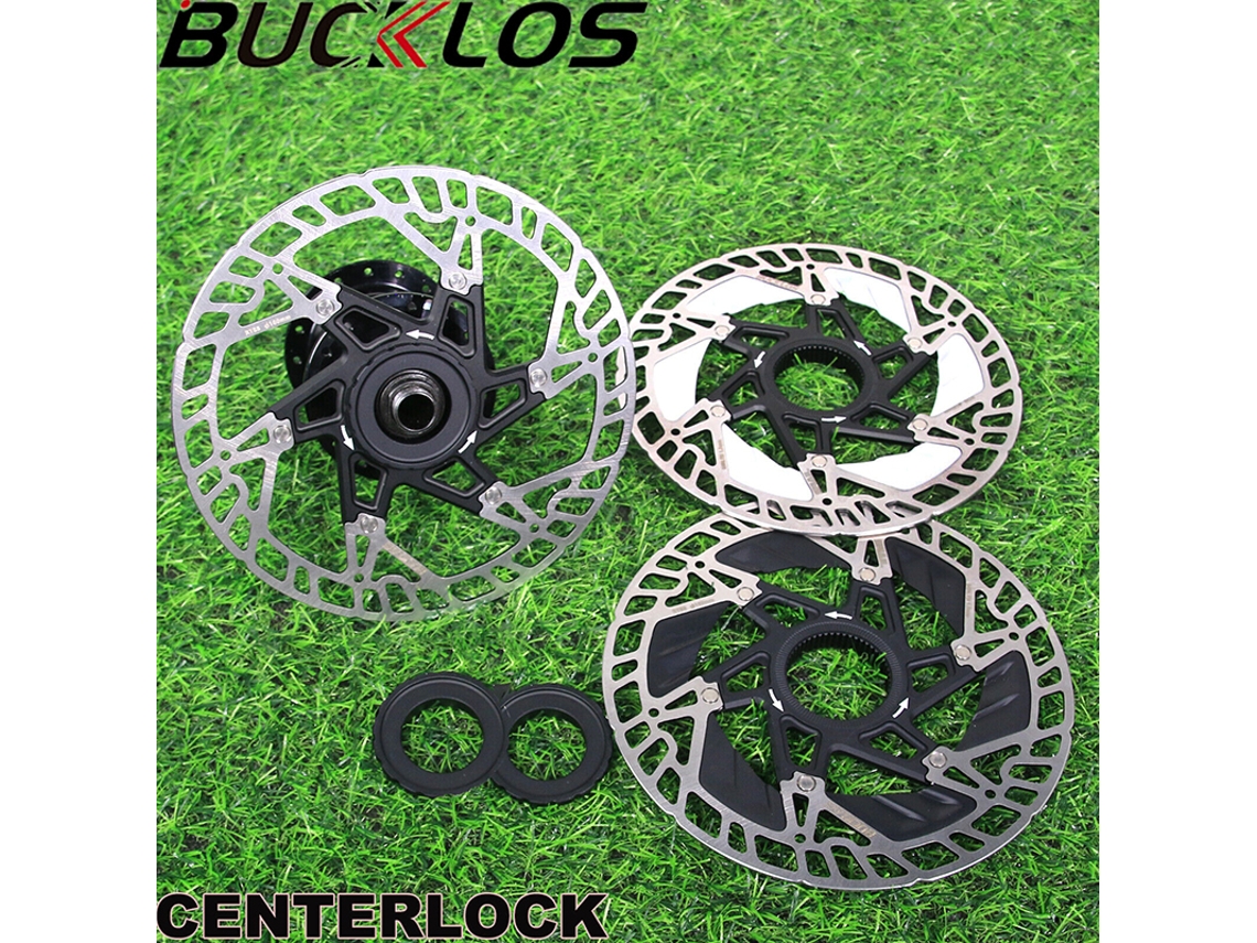 Freio A Disco Hidráulico Bucklos 160 Mm Para Bicicleta Centerlock Rotor Ultraleve Mtb Roadvayotoy