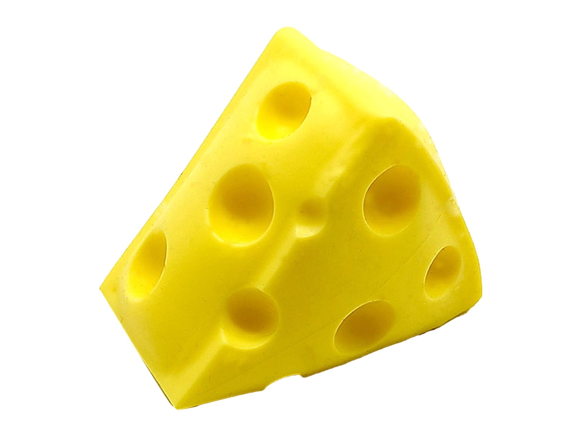 Brinquedo De Queijo Esticável Para Alivio De Estresse Modelo Realista Tpr Para Escritório Casa Viagem