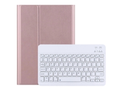 Dy-e10 2 Em 1 Teclado Bluetooth Removível + Capa Protetora De Couro Para Tablet Com Suporte Para Lenovo Tab E10