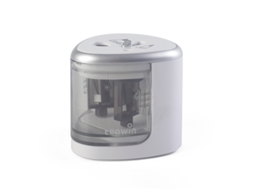 Apontador elétrico de lápis Slowmoose Silver com 2 furos