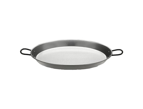 FRIGIDEIRA PAELHA TRADICIONAL AÇO POLIDO Ø30CM PARA 4 PESSOAS. 