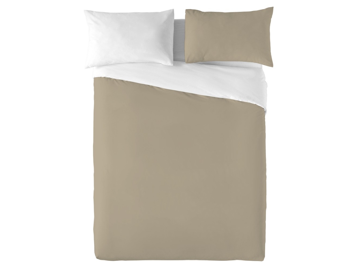 Capa de Edredão NATURALS Reversible Linen (Algodão - 280 x 270 cm)