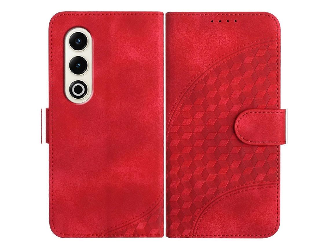 Capa De Couro Para Celular Com Estampa De Cabeça De Elefante E Cordão