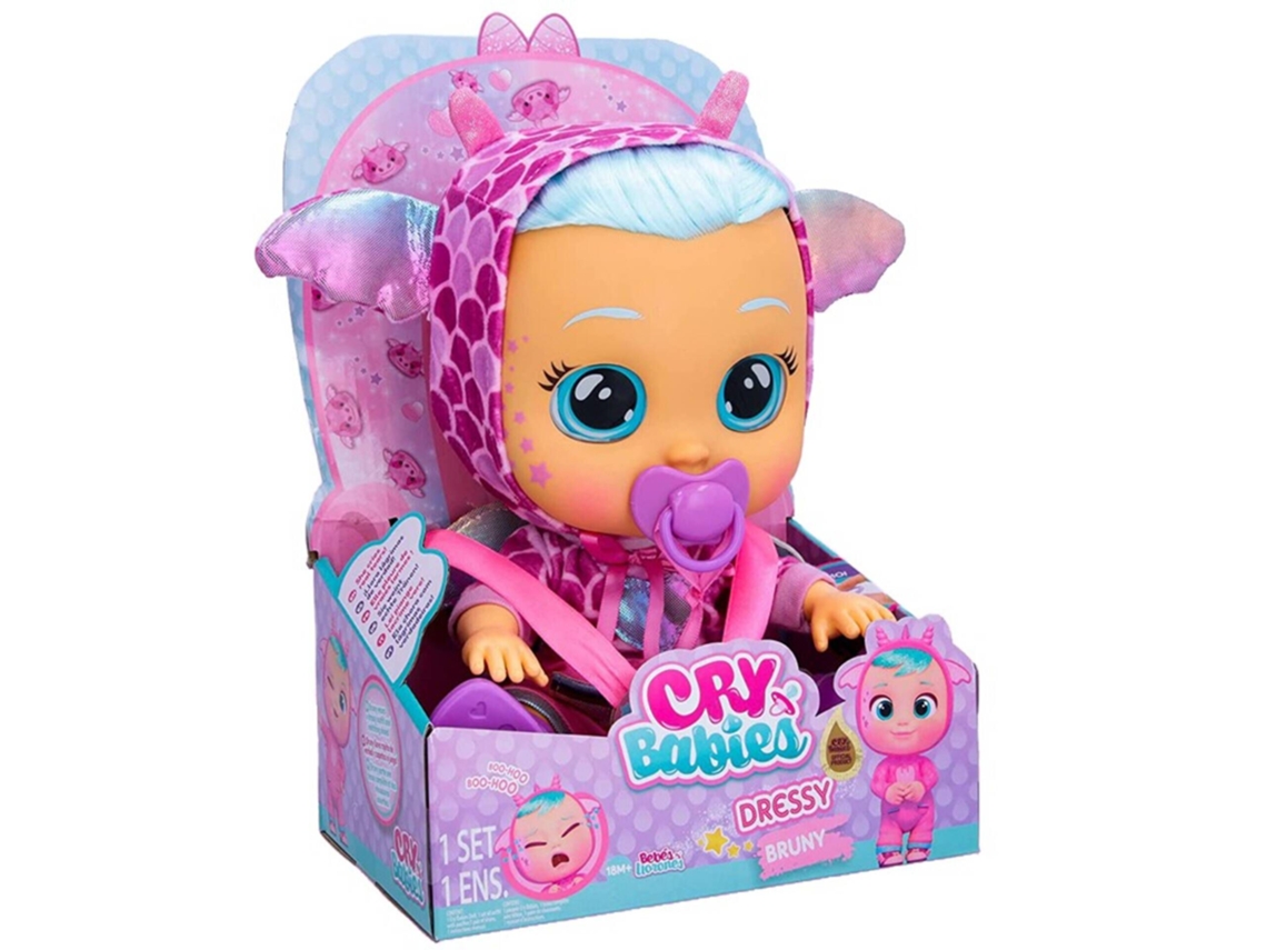 Cry Babies Dressy Bruny IMC TOYS (Idade Mínima: 3)
