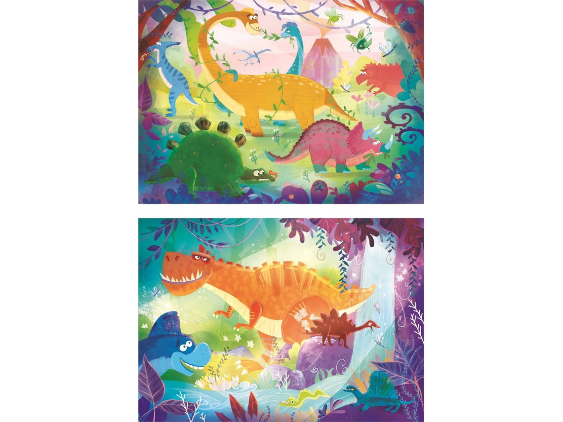 Puzzle CLEMENTONI Dinossauros (20 Peças)
