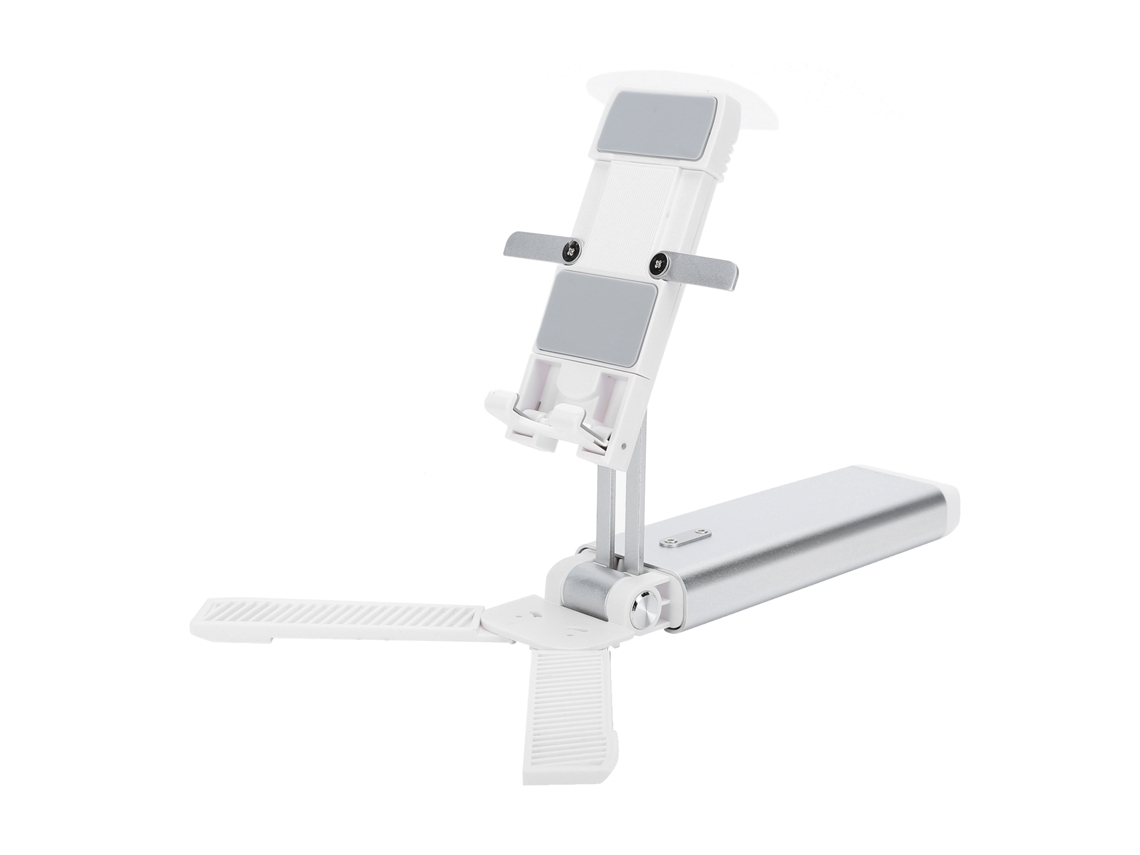 Suporte para Telefone Suporte Lazy para Tablet Prata Espacial EOOCOO (transmissão Ao Vivo em Mesa com Deformação Portátil)