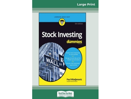 Livro Stock Investing For Dummies, 5th Edition De Paul Mladjenovic (inglês)