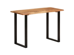 Dining Table, Dining Tables Vidaxl Marrom Madeira De Acácia (110 X 50 X 76 Cm)