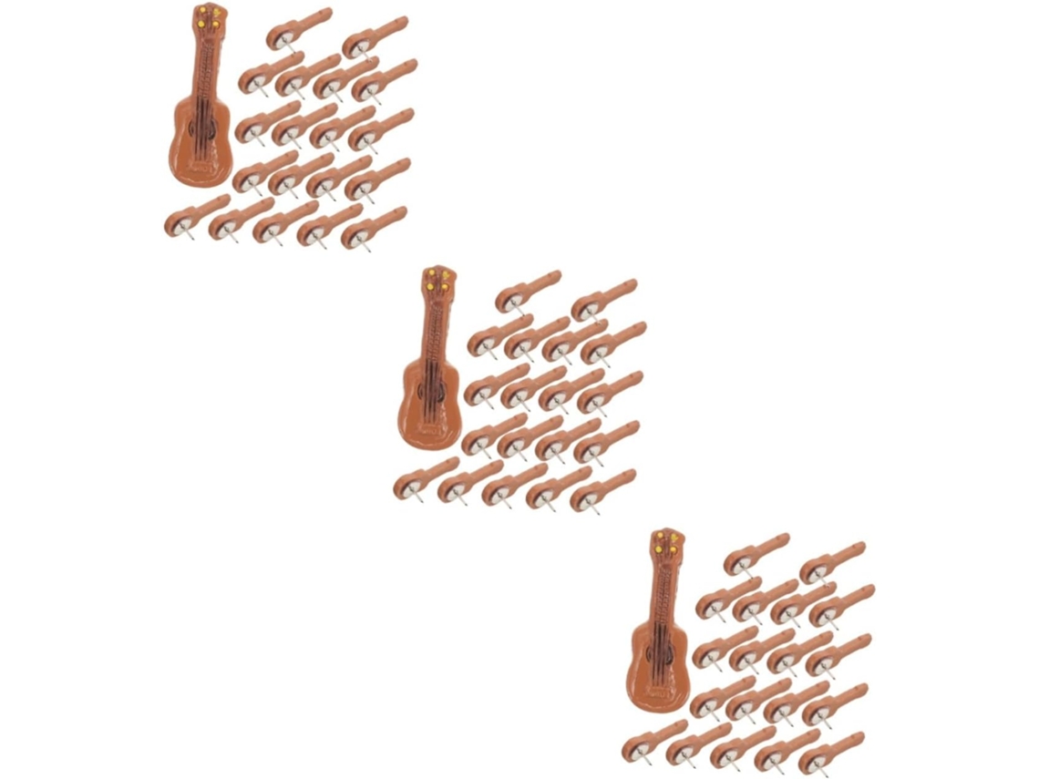 Tachinhas De Guitarra Série 3 Para Quadros Cortiça Murais Decorativas