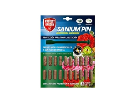 Sanium Pin Control de Insectos Protect Garden 20 X 2 Gr SBM