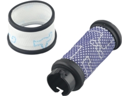 Conjunto De 2 Filtros Substituição Para Aspiradores Sem Fio N5, S6,