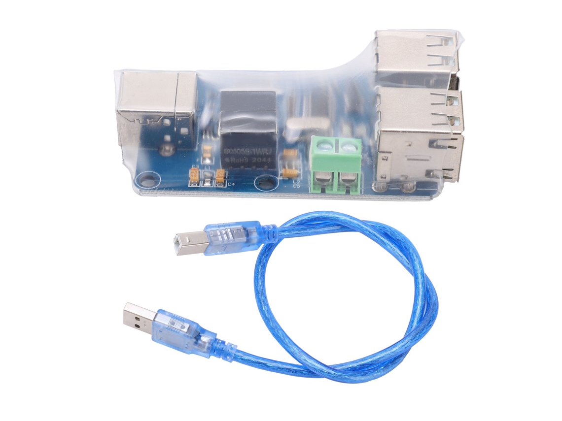 Módulo Hub Aislador Usb de 4 Canales Placa de Protección de Acoplamiento Componente Electrónico Adum3160
