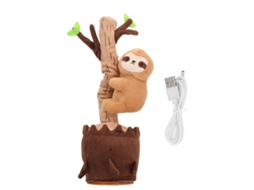 Ats brinquedo de Pelúcia para Bebê Que Dança, Fala, Repete e Canta, Recarregável, Imitação de Voz, Twist Toy Tipo 2
