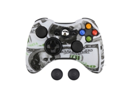 Capa Comando Para Xbox360, Capa Protetora De Silicone Antiderrapante Com Botão De Polegar Cuich