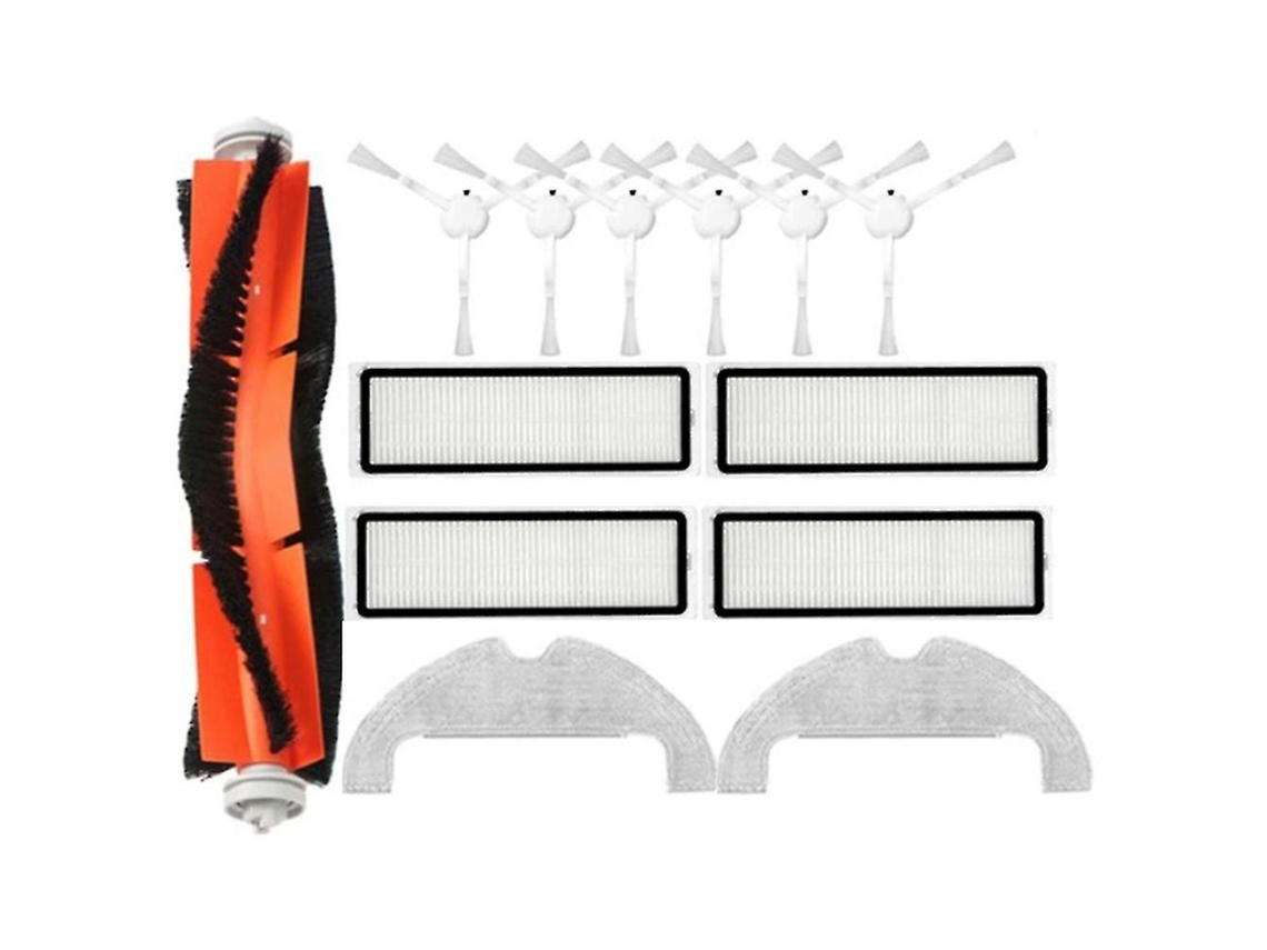 Acessório Aspiradores Compatibilidade Universal 13Pcs Botas D10Rls3D Robô Filtro Hepa Pain Lateral