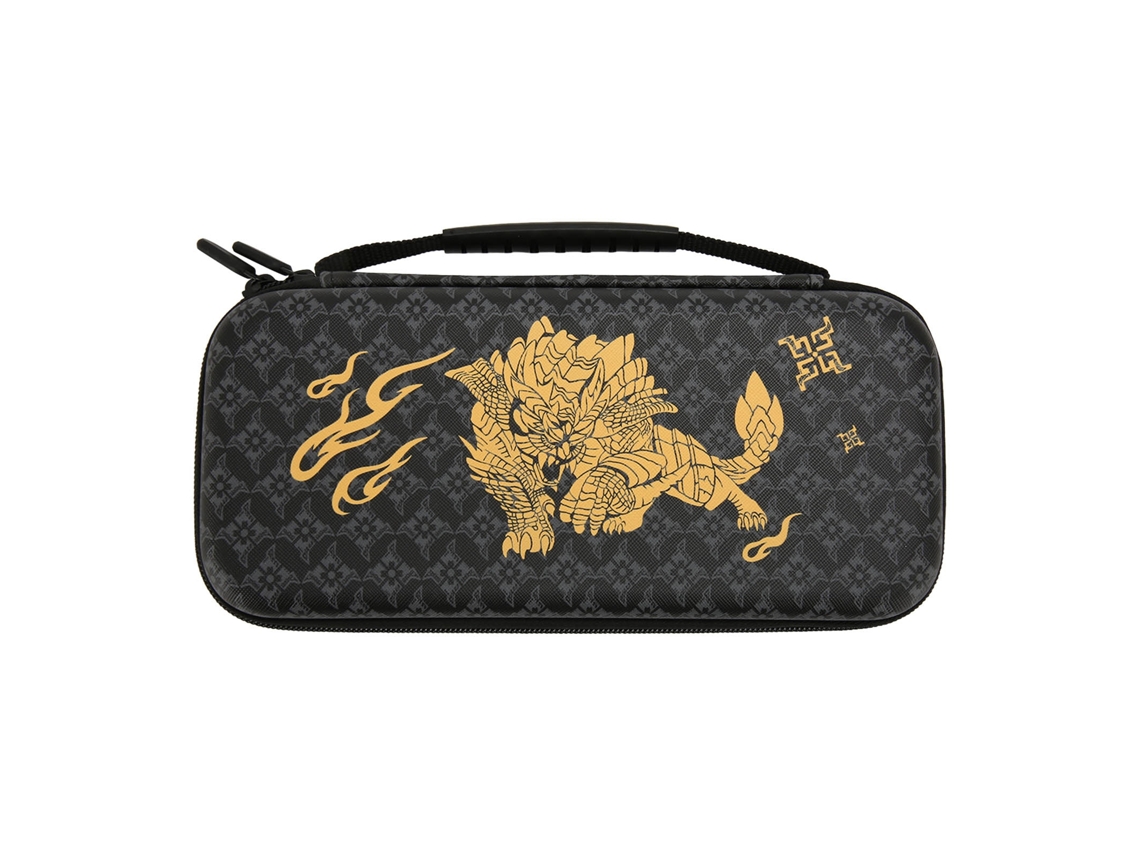 Bolsa de Armazenamento Rígida EOOCOO para Nintendo Oled Monster Hunter, antichoque
