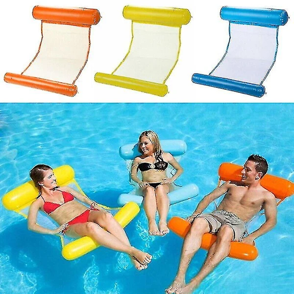 Rede Inflável Flutuante Para Piscina, Espreguiçadeira, Cadeira De Natação, Sofá Aquático Rosa
