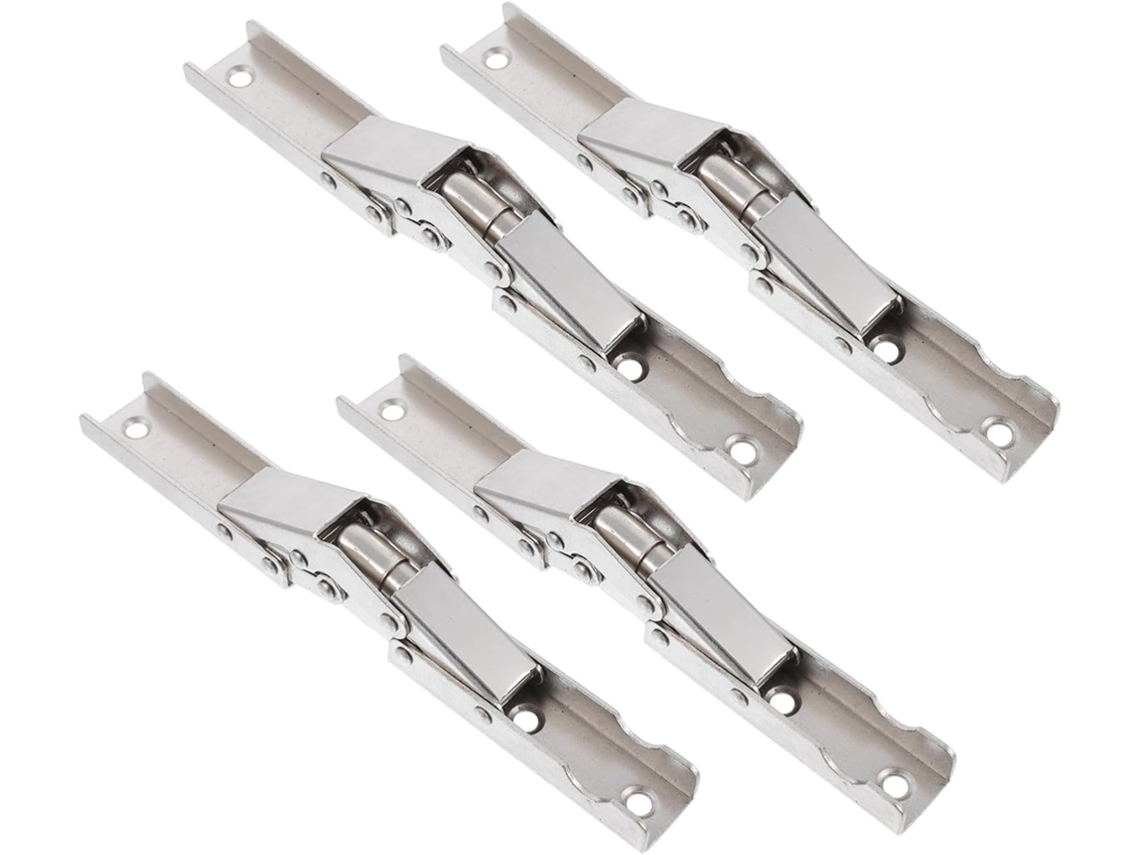 Conjunto De 4 Dobradiças Dobráveis Para Portas Armários Cozinha.