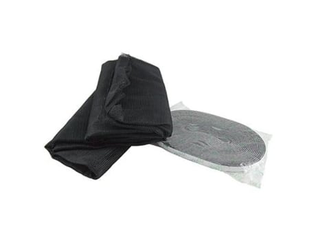 Mosquitera velcro negra 130x150cm