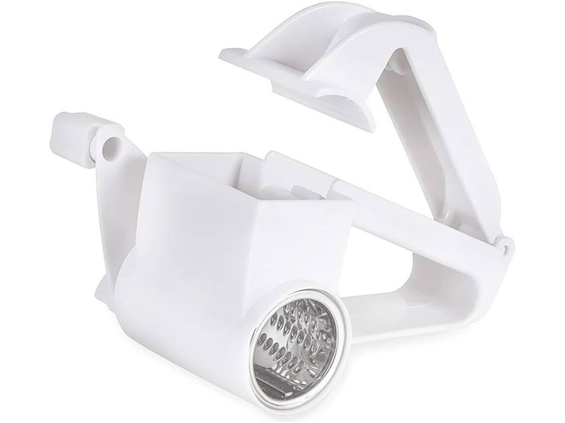 Fatiador De Queijo Rotativo, Fatiador De Queijo Manual Portátil Com Tambor Aço Inoxidável, Utensílio De Cozinha Com Manivela