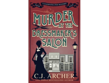 Livro Murder at the Dressmakers Salon Cleopatra Fox Mysteries de CJ Archer (Inglês)