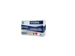 Suplemento Alimentar VITERRA Homem Platinum 55+ (30 Comprimidos)