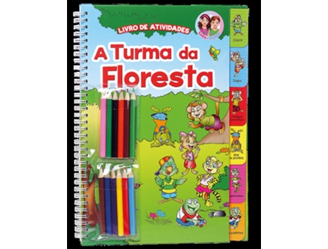 Livro A Turma Da Floresta - Livro De Actividades de VVAA (Português)