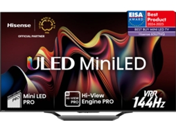 TV HISENSE 65U7NQ (ULED MiniLED - 65'' - 165 cm - 4K Ultra HD - Smart TV)